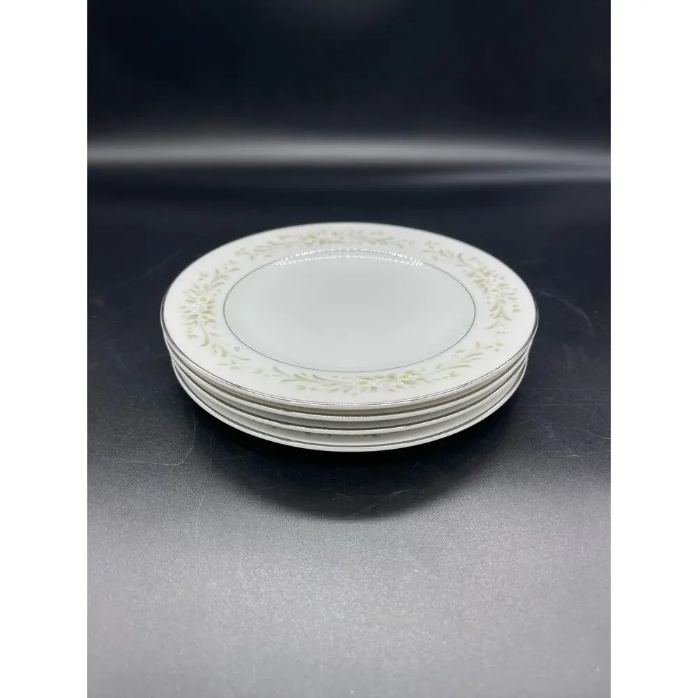 Lynnbrooke Fine China 479 Larksong Set of 4 Bread Plates 6 5/8